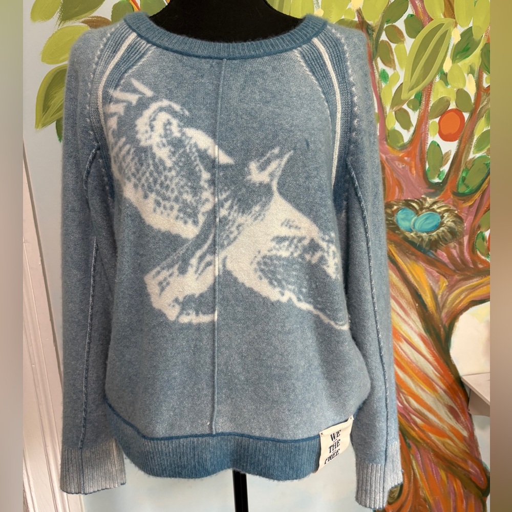 We The Free Throwback Cashmere Long-Sleeve Sweater Small ✨Rare✨